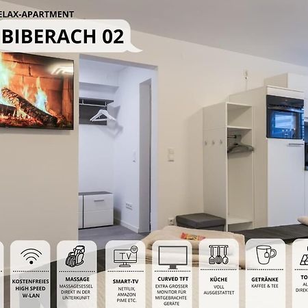 Relaxapartment 2 Massagesessel Smarttv Kueche Biberach an der Riß Zewnętrze zdjęcie